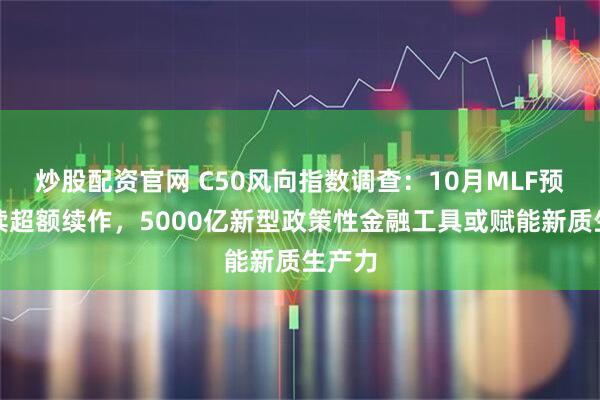 炒股配资官网 C50风向指数调查：10月MLF预计延续超额续作，5000亿新型政策性金融工具或赋能新质生产力