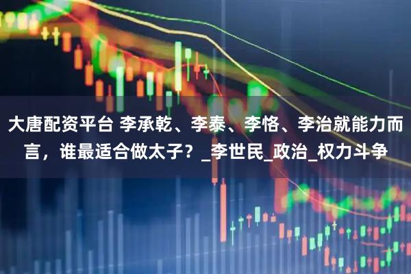 大唐配资平台 李承乾、李泰、李恪、李治就能力而言，谁最适合做太子？_李世民_政治_权力斗争